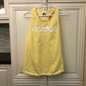 Adidas women’s logo cotton tank top